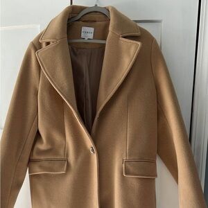 Cyrus Women's Camel Trench Coat